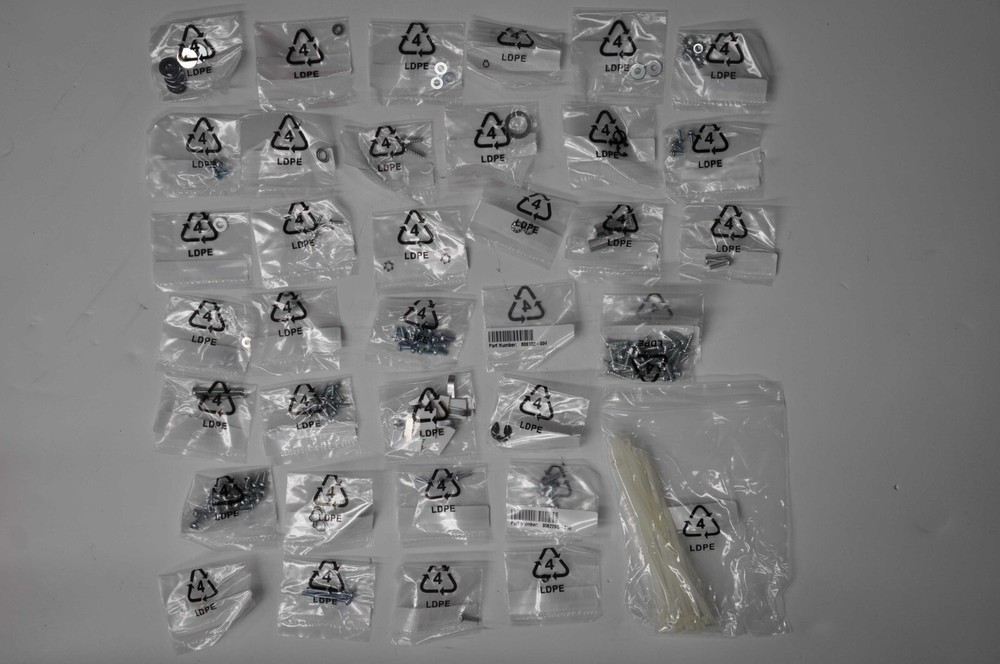 Zebra Kit Misc Hardware (screws, nuts, washers, fasteners) ZXP3 P1031925-052