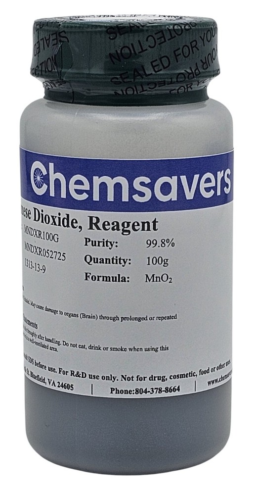 Manganese Dioxide, Reagent, 99.8%, 100g