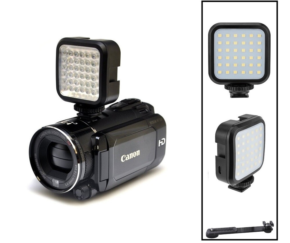 Compact LED Light Kit With Power Set For Nikon Z 50 Z50