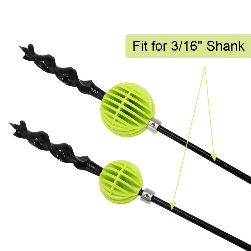 Flex Shank Installer Drill Bit Guide Tools/Cable Bumper Balls for 3/16"...