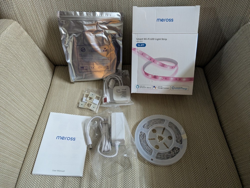 Meross Smart Wifi Led Light Strip 16.4ft (MSL320)