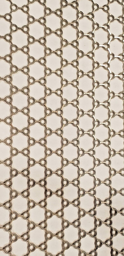 Etched metal screen for scale models  1 pc.  Unique pattern 5.2"x11.35" USA