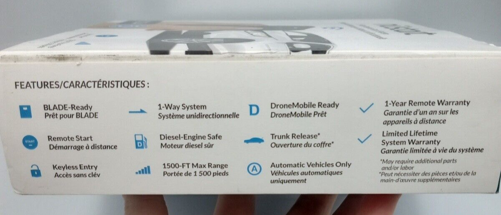 NEW Nustart 1-Way Remote Car Start System Bundle NU1204 Includes control module