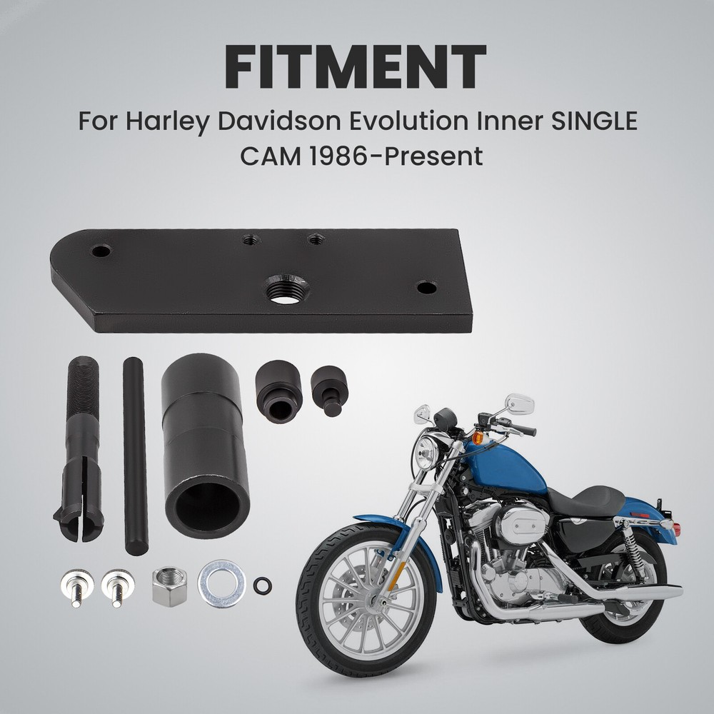 Inner Single Cam Bearing Installer Puller Tool for Harley Evolution 87-17 New