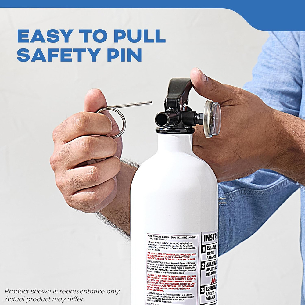 Fire Extinguisher for Boats, Single-Use 5BC