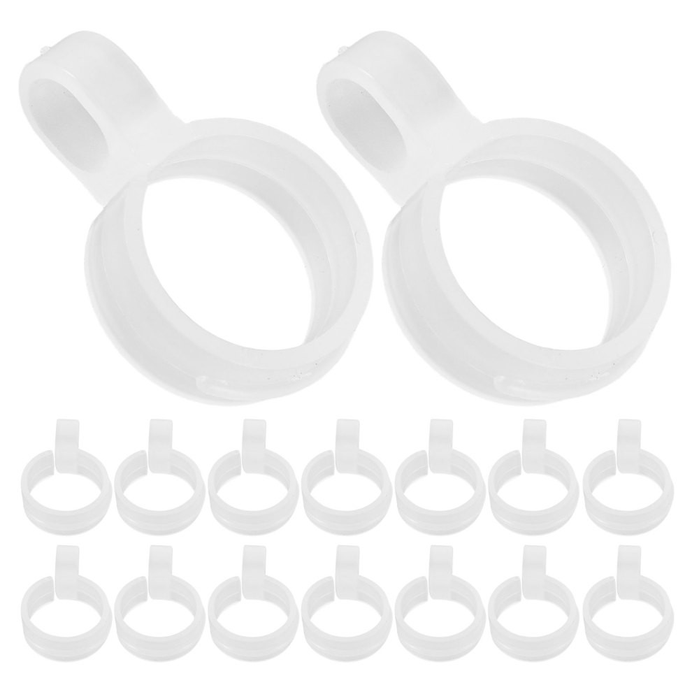 100 Pcs Clip Laundry Hanging Hooks Clothes Drying Rack Windproof