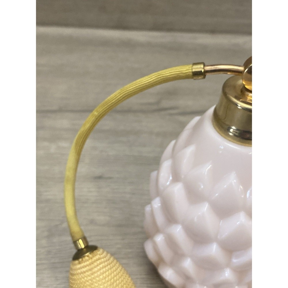 Stunning Pink Perfume W/ Atomizer Vanity Decor