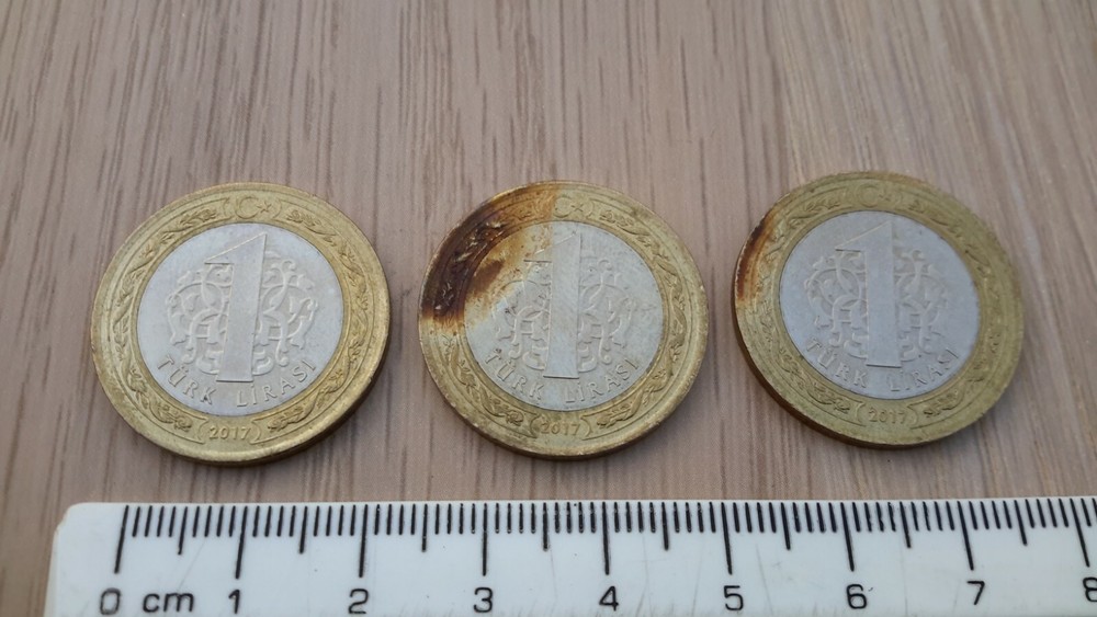 THREE TURK LIRASI 2017 COINS