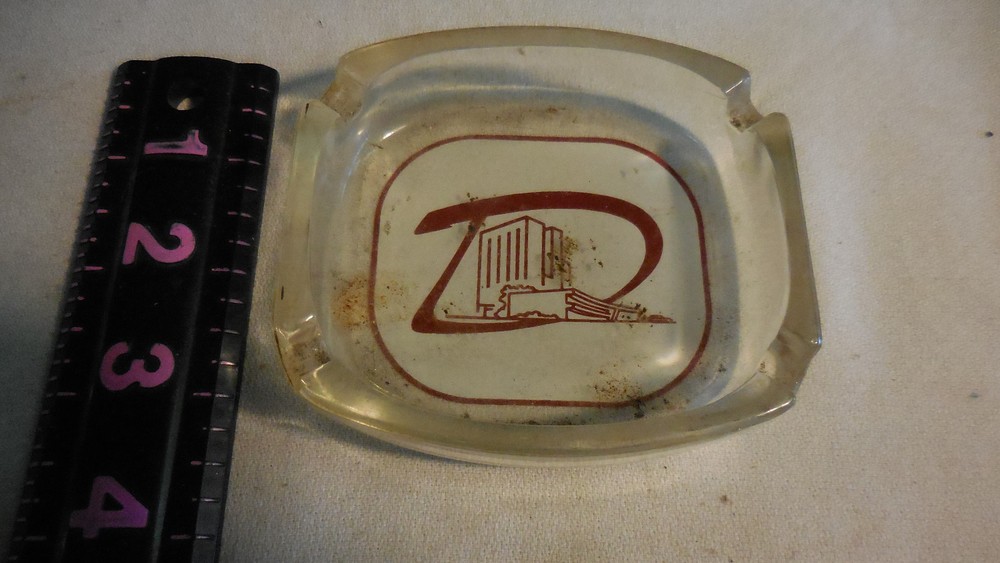 D EMBLEM  ASHTRAY