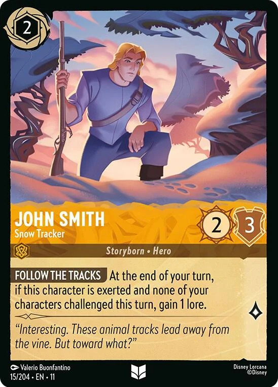 John Smith - Snow Tracker (15/204) [Winterspell]
