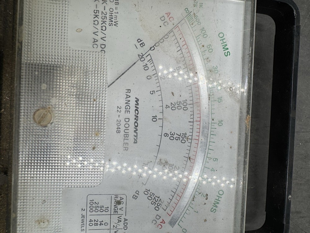 Micronta 43 Range Doubler Multitester 22-204B Untested