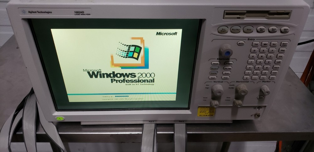 AGILENT TECHNOLOGIES 1682AD LOGIC ANALYZER ( 68CH LA 2MG OPTION )