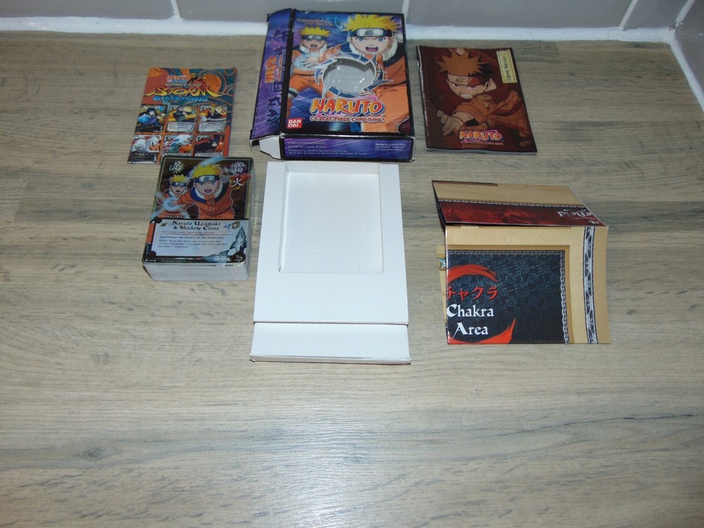 Naruto Collectible Card Game Approaching Wind Starter Deck New in Open Box
