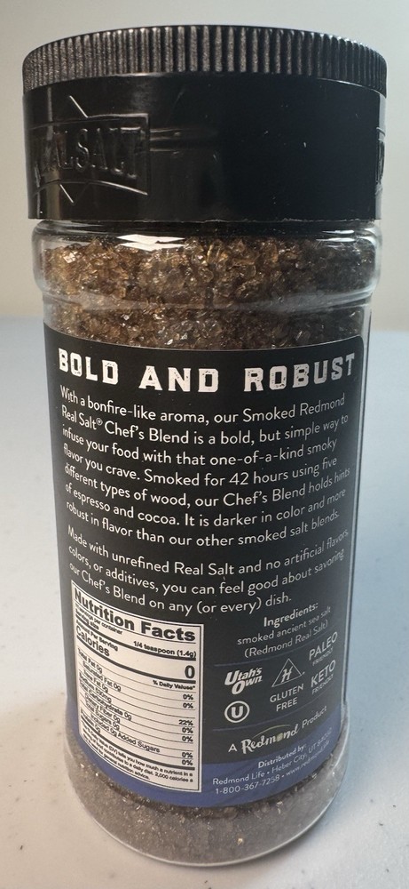 Redmond Chef's Blend Smoked Salt (5.5 oz)