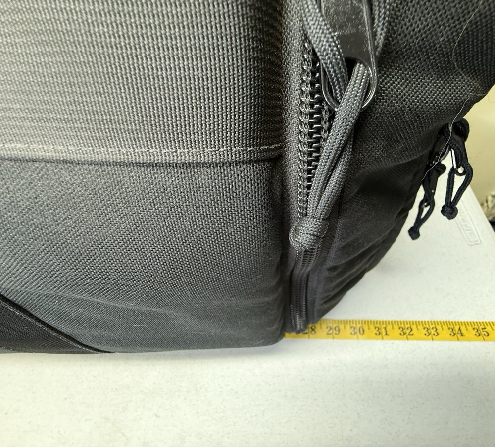 USMC THIN AIR GEAR Rolling Deployment Bag Black Duffle Huge