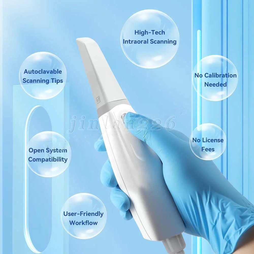 Dental Scanner with Scanning Software. No Need Calibration.