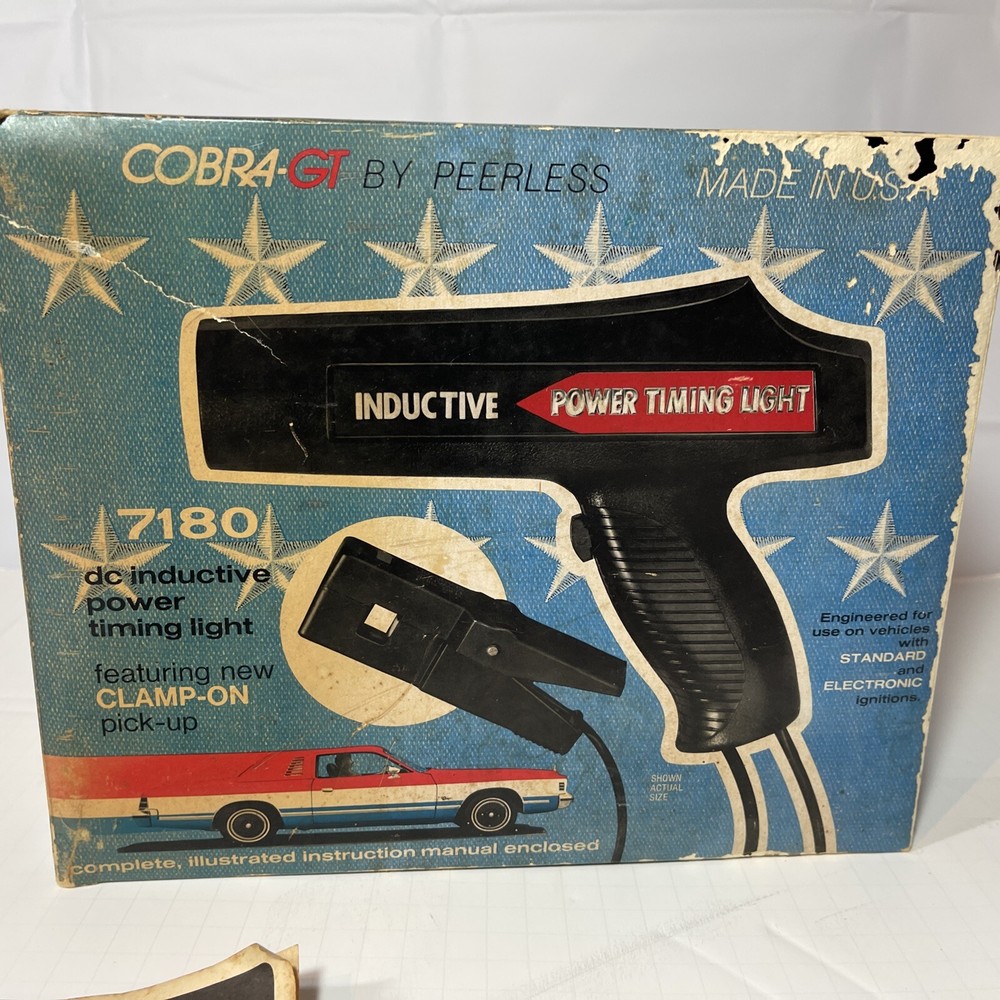 Cobra-GT 7180 Inductive Timing Light W/ Original Box