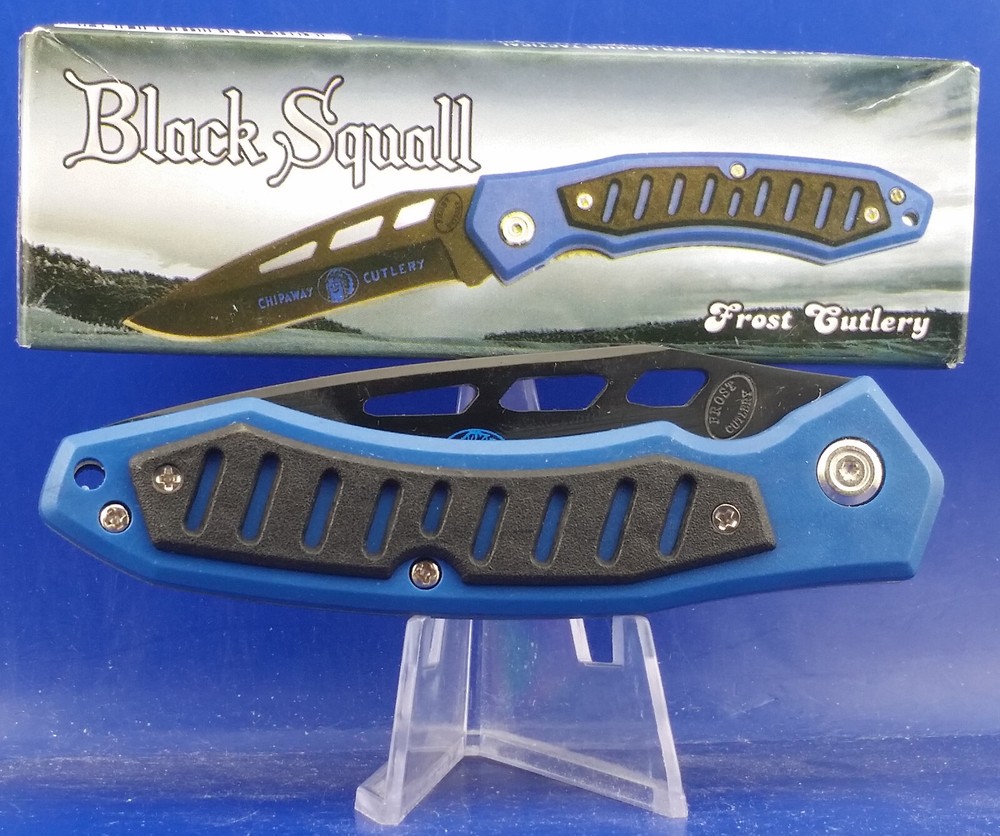 FROST CUTLERY BLACK SQUALL 16-674BL