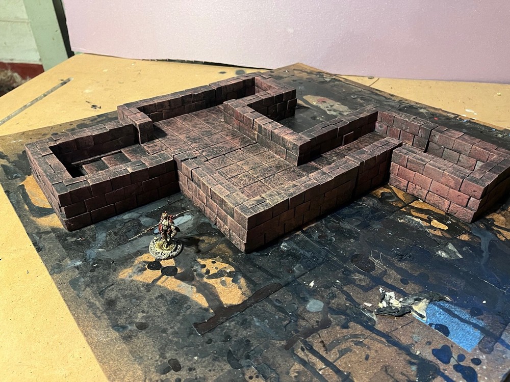 Sci-Fi Terrain pieces .17 – Tabletop Gaming scratch built.