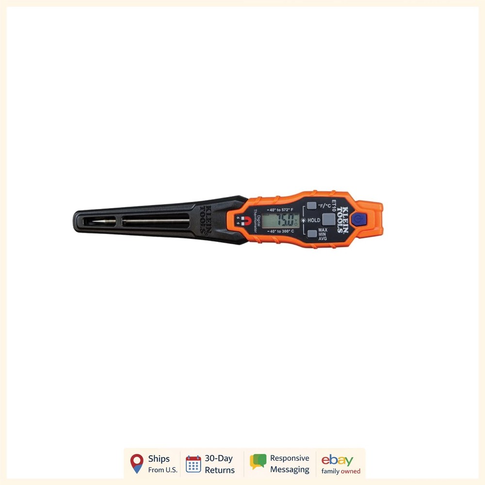 Fast Response Digital Thermometer with Backlit Display for Low Light Conditions