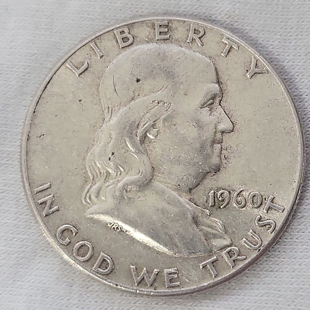 1960 Franklin Half Dollar in VF Condition