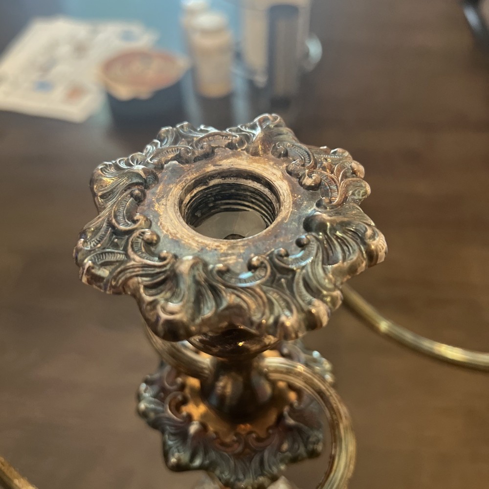 Antique Candlesticks (believed Sterling)