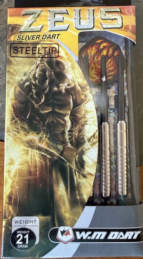 Zeus Silver Steel Tip Darts
