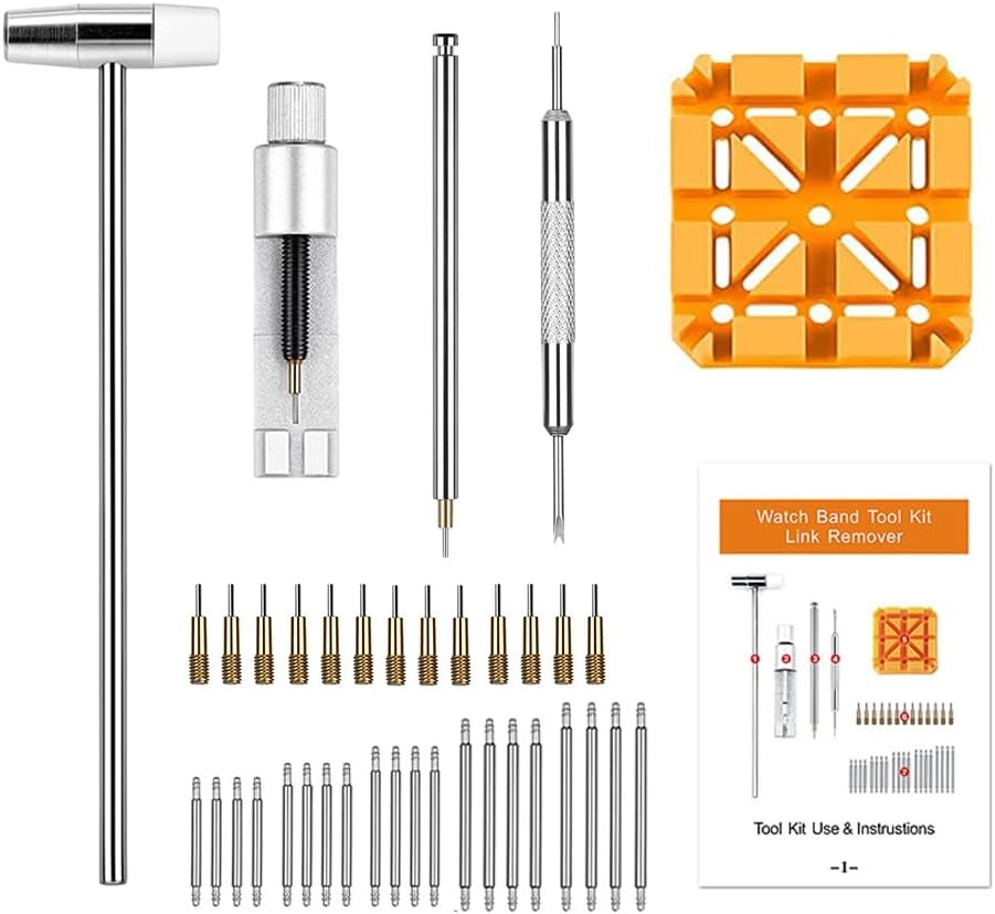 Watch Strap Link Removal & Sizing Tool Kit