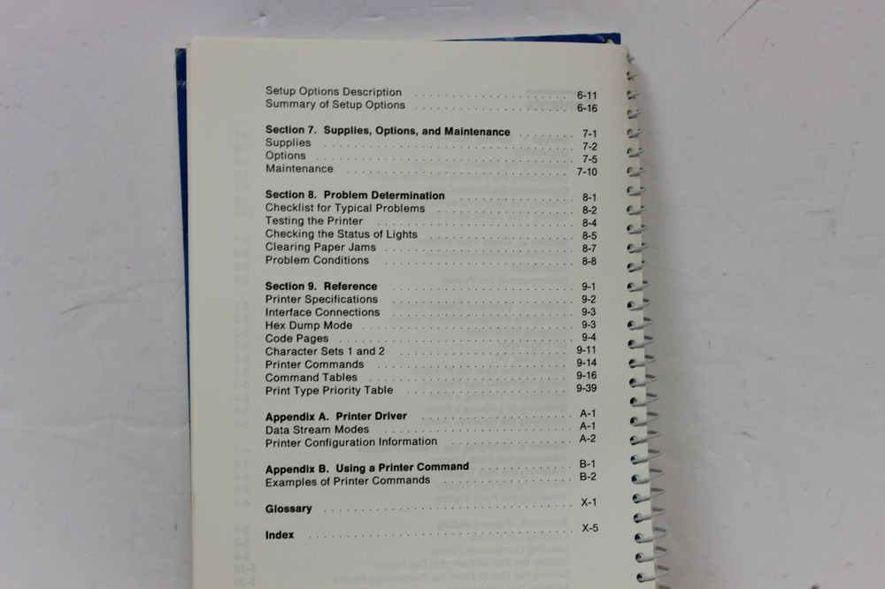 IBM PERSONAL PRINTER SERIES II 2390 & 2391 USER'S REFERENCE GUIDE MANUAL