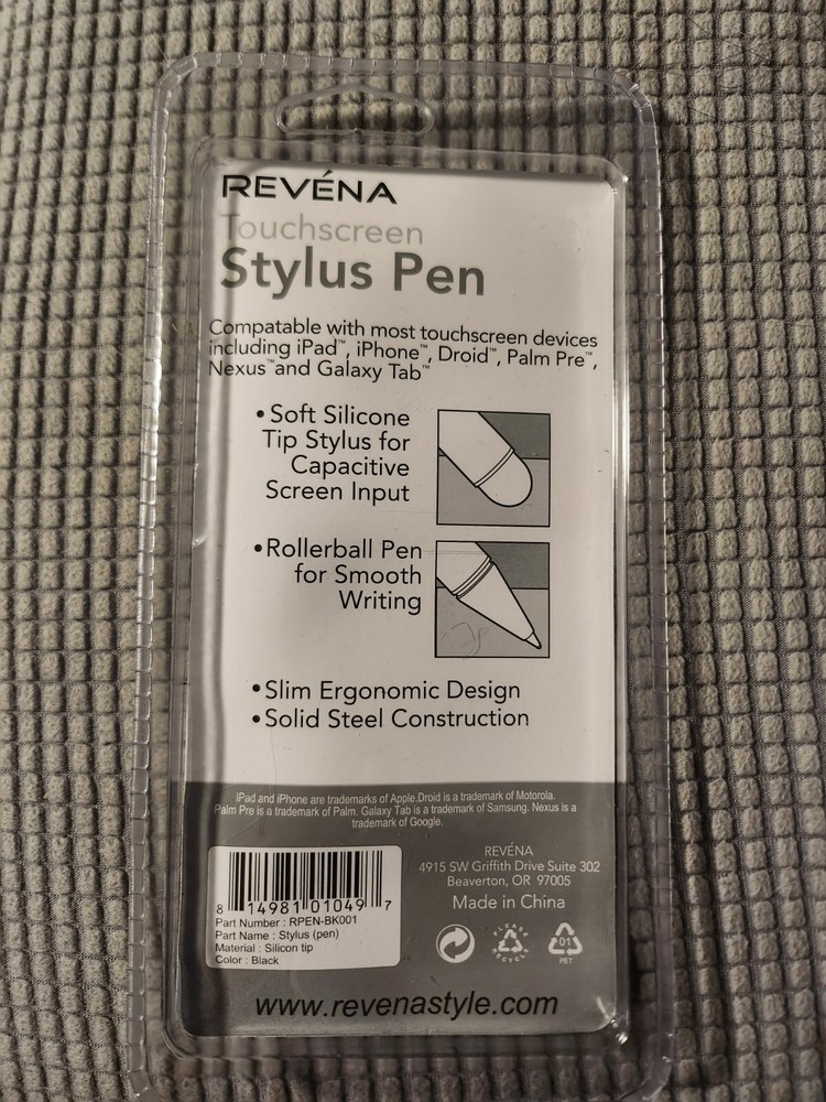 REVENA Black Touchscreen Pen Stylus