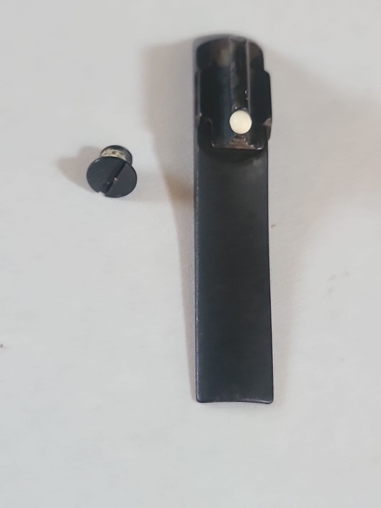 Thompson Center Fire Hawk Muzzleloader FRONT Sight W/ Screw Metal BLACK POWDER