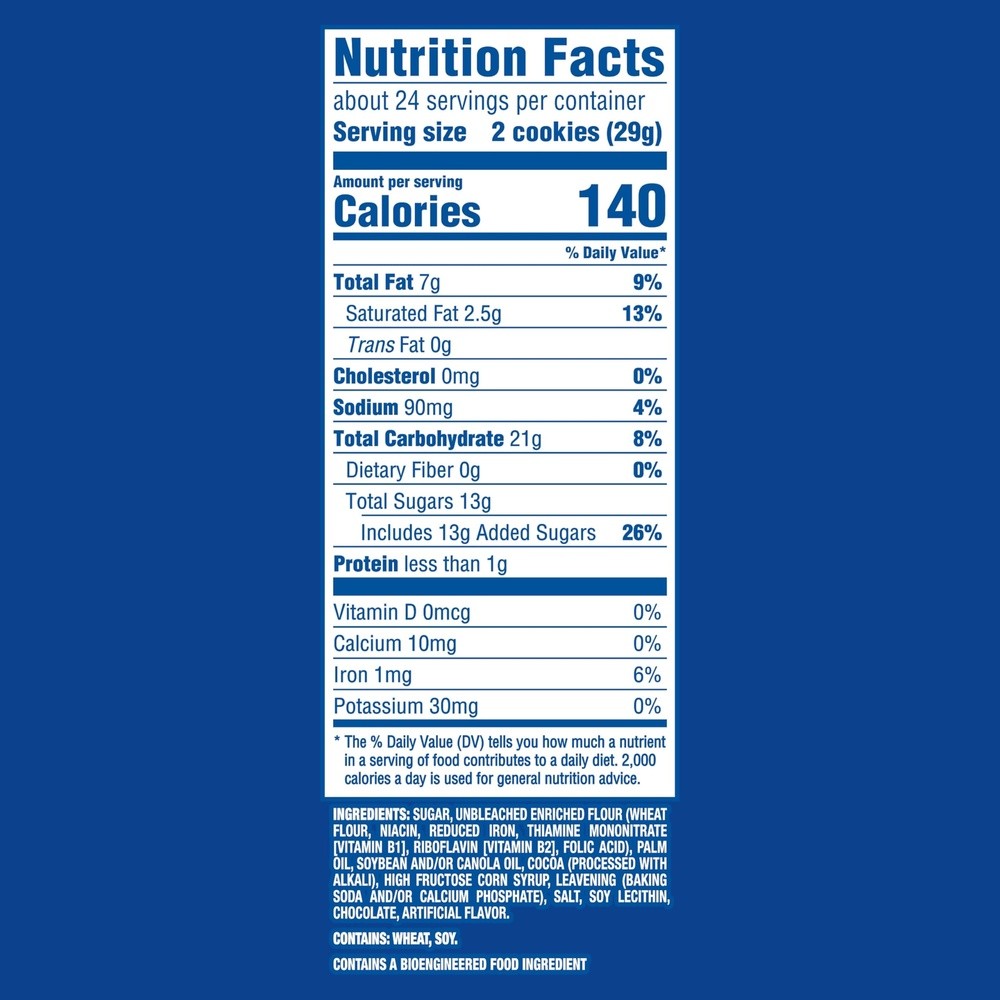 Double Stuf Chocolate Sandwich Cookies