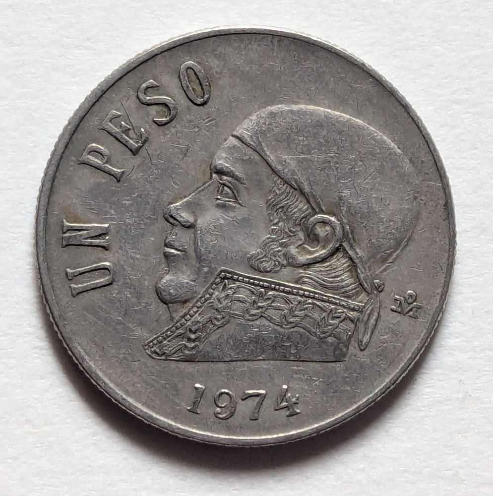Mexico, 1974, Un Peso