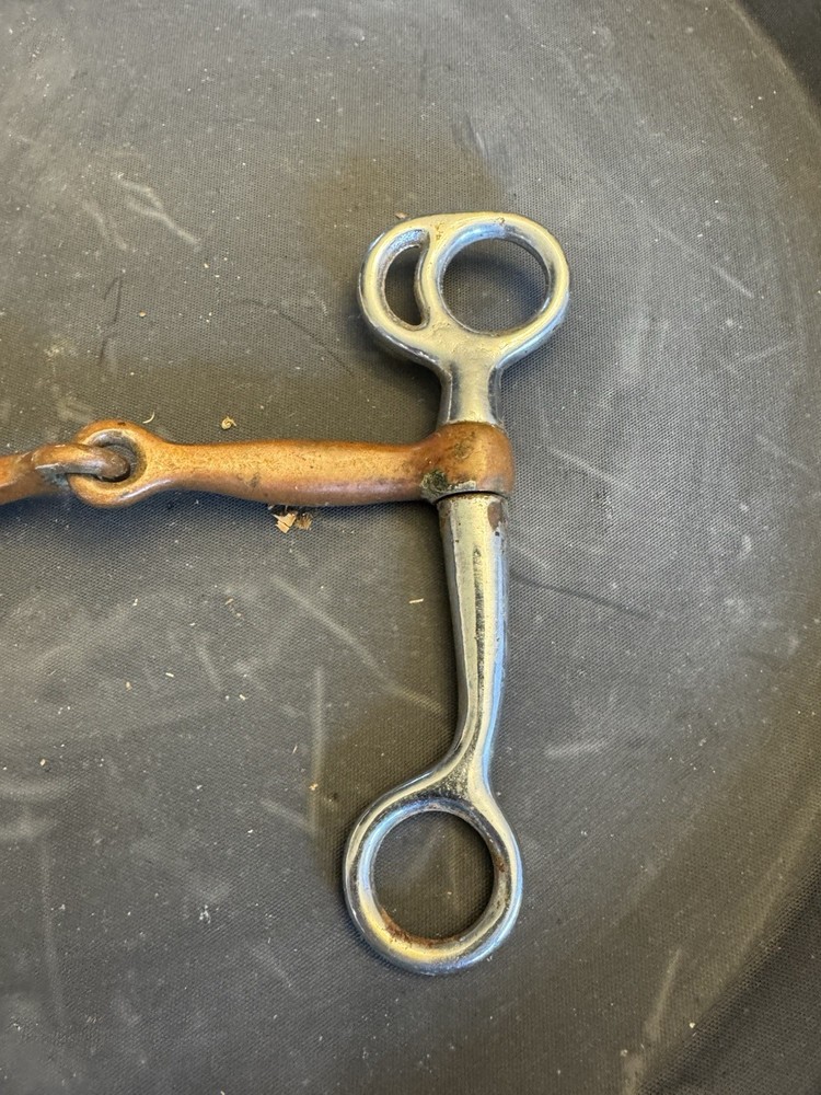 Snaffle Bit with Copper Mouth