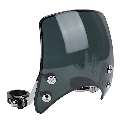 Motorcycle Windshield Headlight Fairing 180° Adjustable Wind Deflector for