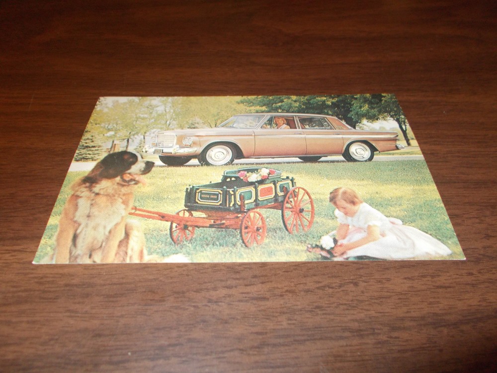 1962 Studebaker Lark Cruiser Advertising Postcard