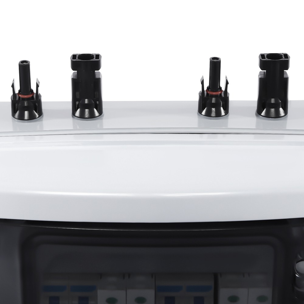 2 Strings Solar Combiner Box For Solar Panel Disconnect Switch Circuit Breaker