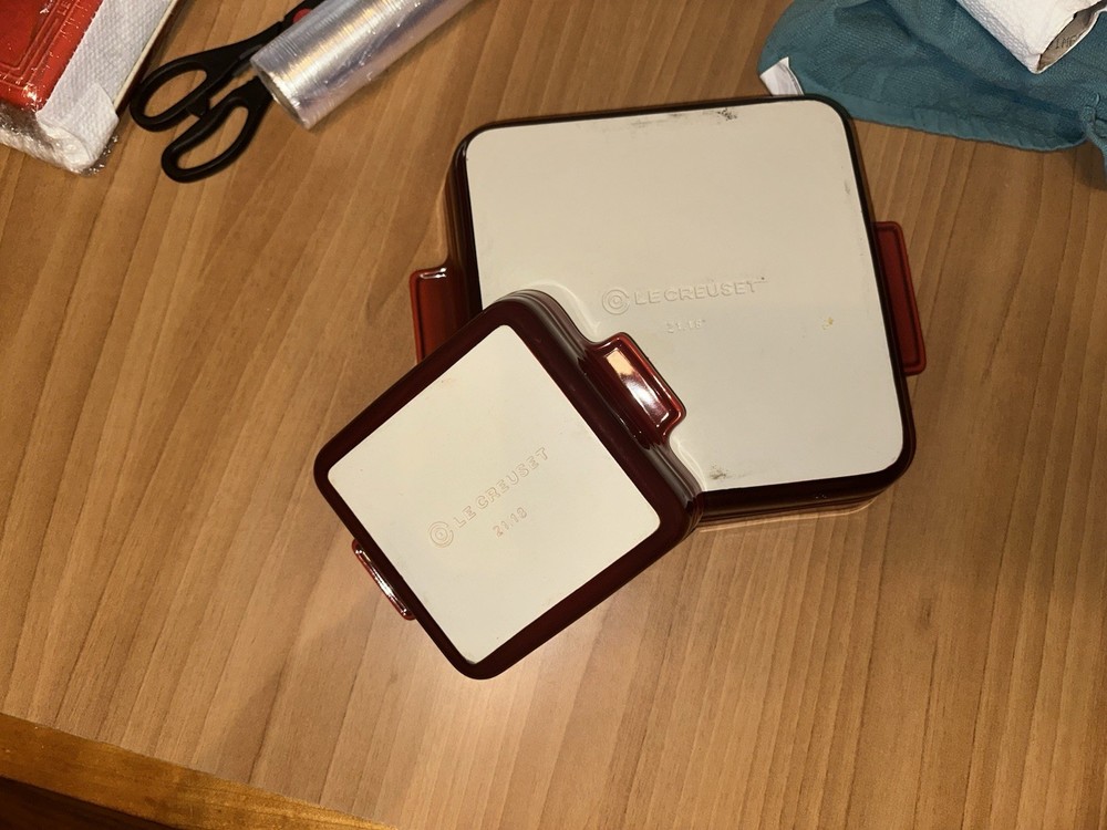 Lecrueset baking dishes