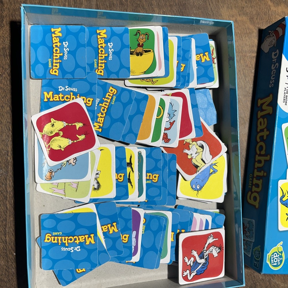 Dr Seuss Matching Game