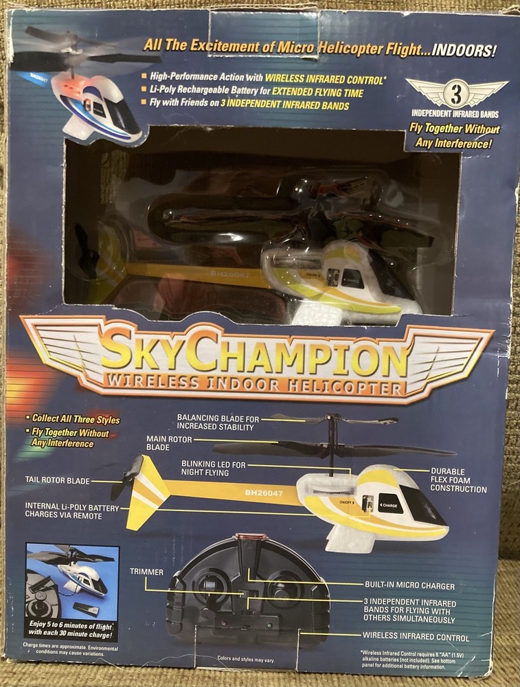 Sky Champion Wireless Indoor Helicopter