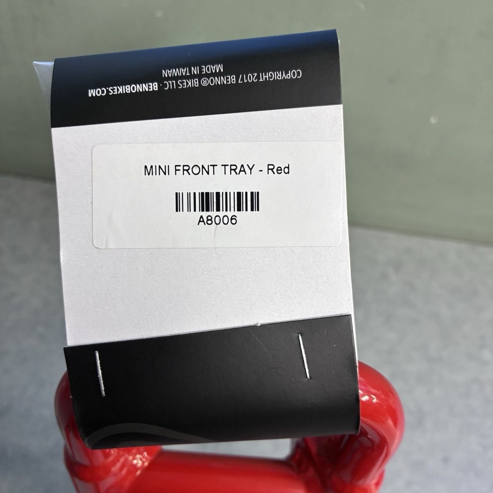 NOS Benno Mini Front Tray Rack - Red