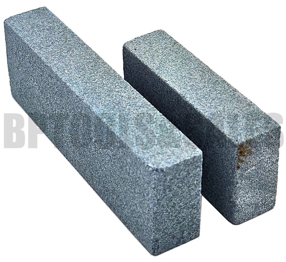 2pc Sharpening Stone Set Aluminum Oxide Hone Knife Blade Tool Sharpener