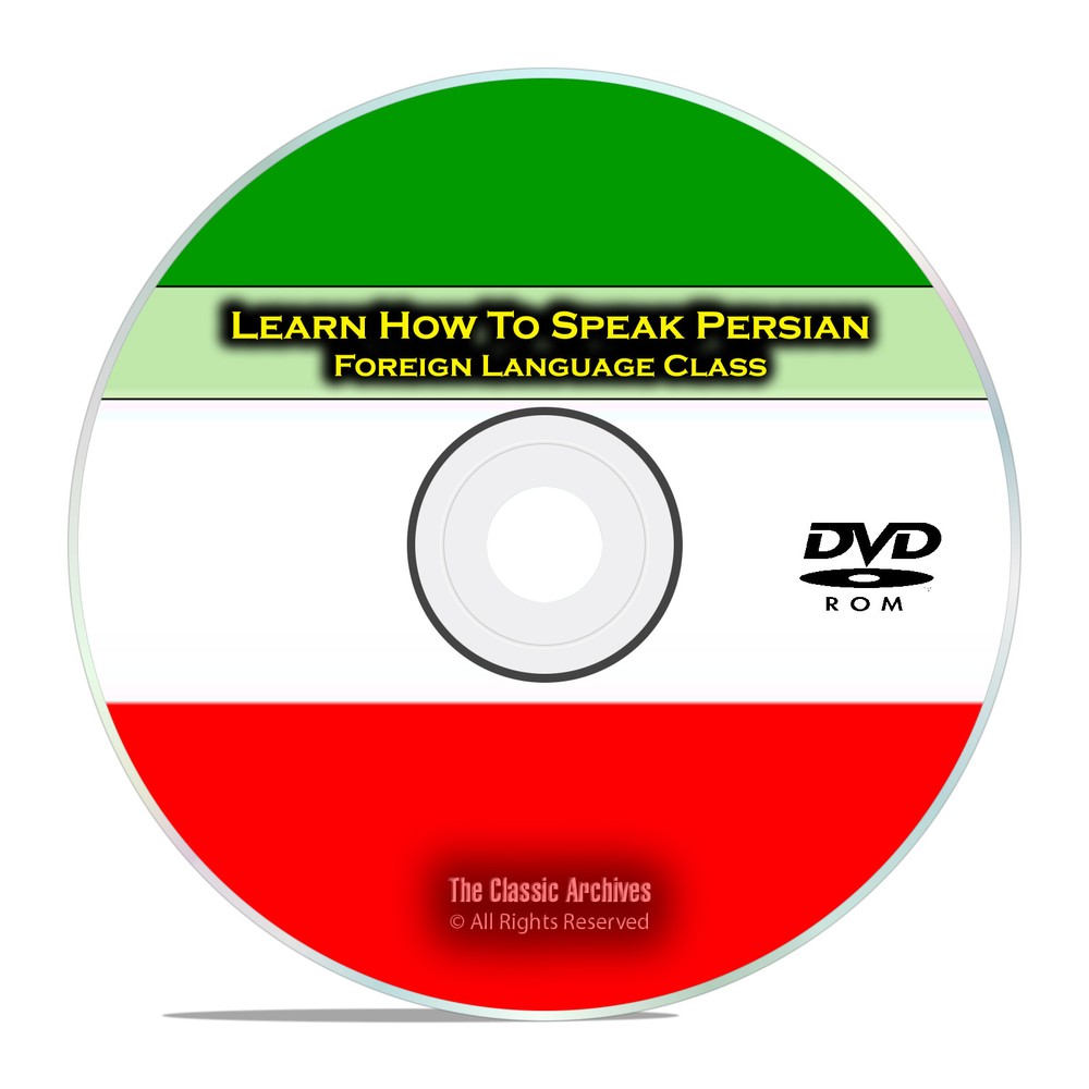 Learn How To Speak Persian, Fast & Easy Foreign Language Training Course DVD G84