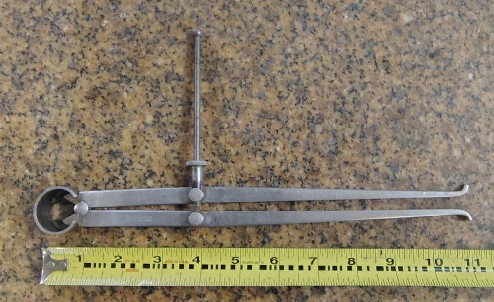 🗽VINTAGE MASS TOOL 11" ID CALIPER