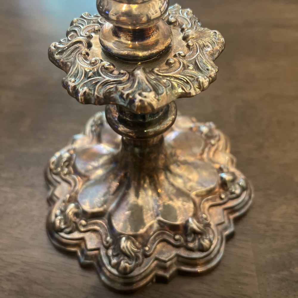 Antique Candlesticks (believed Sterling)