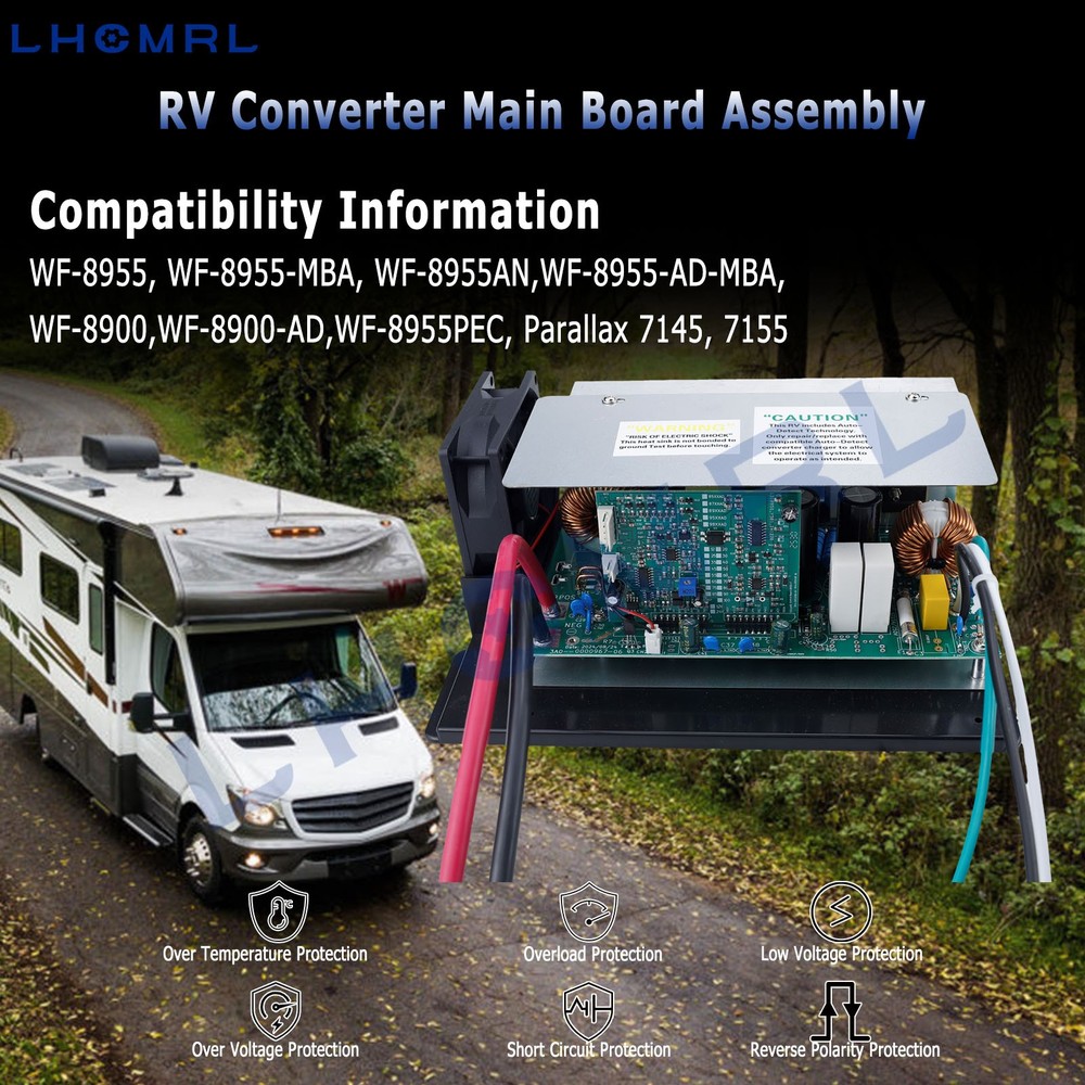 WF-8955-MBA Power Converter Assembly 55Amp for WF-8955PEC & Parallax 7155 7145