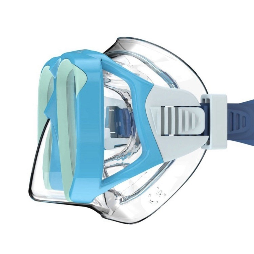 Speedo Endcap Junior Mask for Ages 6-14: Polycarbonate Silicone