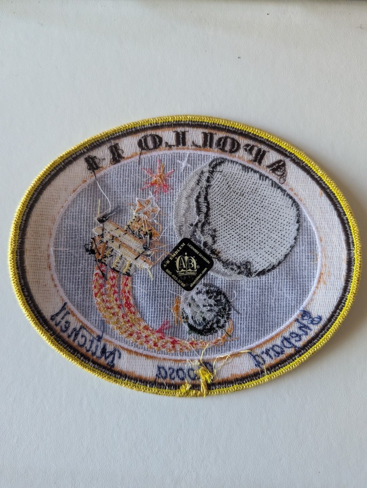 NASA Apollo 14 Commemorative 6" Patch AB Emblems