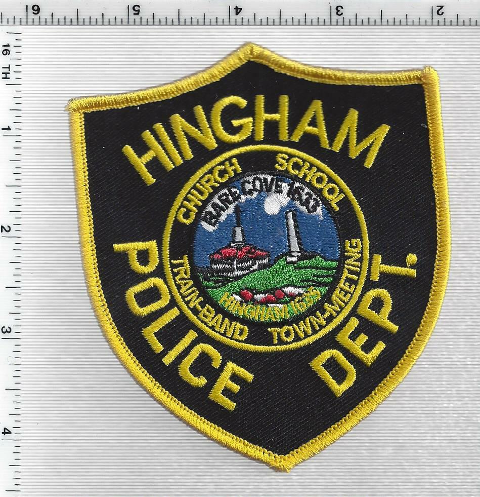 Hingham Police (Massachusetts) 3rd Issue Shoulder Patch