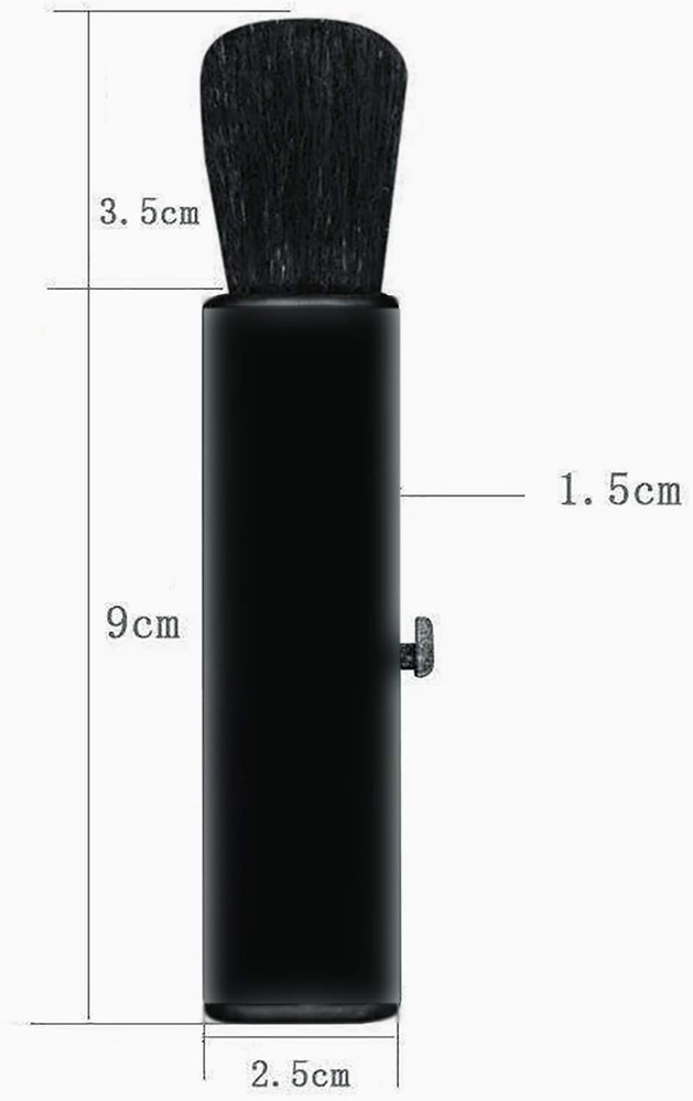 2-Pack Retractable Laptop Keyboard Cleaning Brushes - Portable & Effective